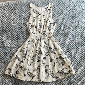 C. Luce Cocktail Dress with Abstract Print